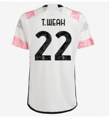Juventus Timothy Weah #22 Udebanetrøje 2023-24 Kort ærmer